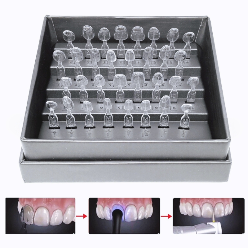 Teeth Whitening Moulds - Dental Veneer Mould Kit 32pcs/Set Composite