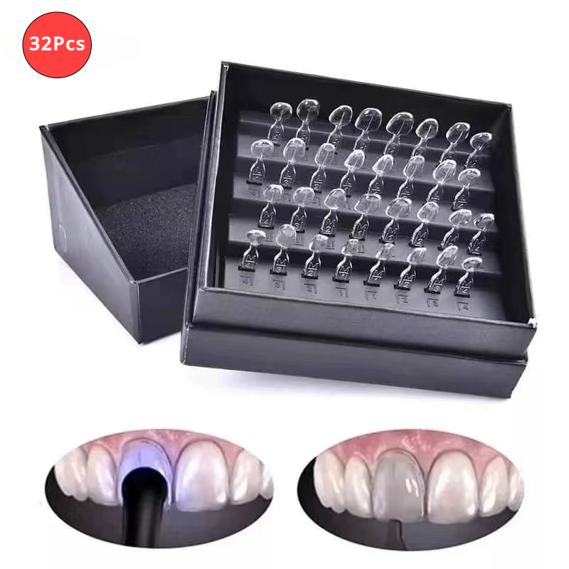 Teeth Whitening Moulds - 32pcs/Set Dental Composite Resin Veneer Mould