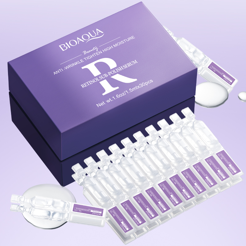 30pcs BIOAQUA Retinol Vitamin  - огляд і ціна The Ordinary Serum Hyaluronic Acid