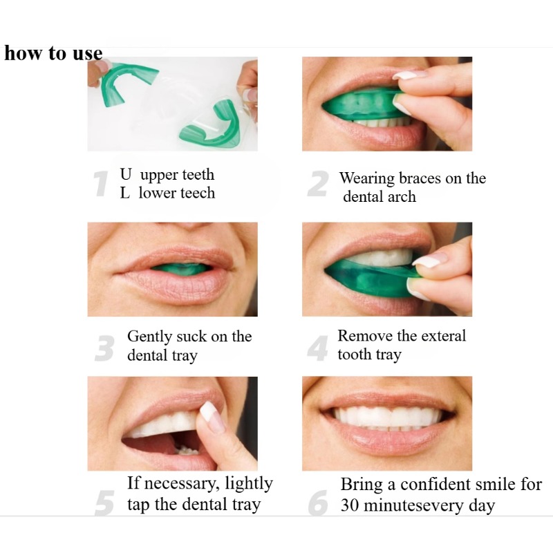 Set Teeth Whitening Tray U-sha - огляд і ціна Teeth Whitening Quick