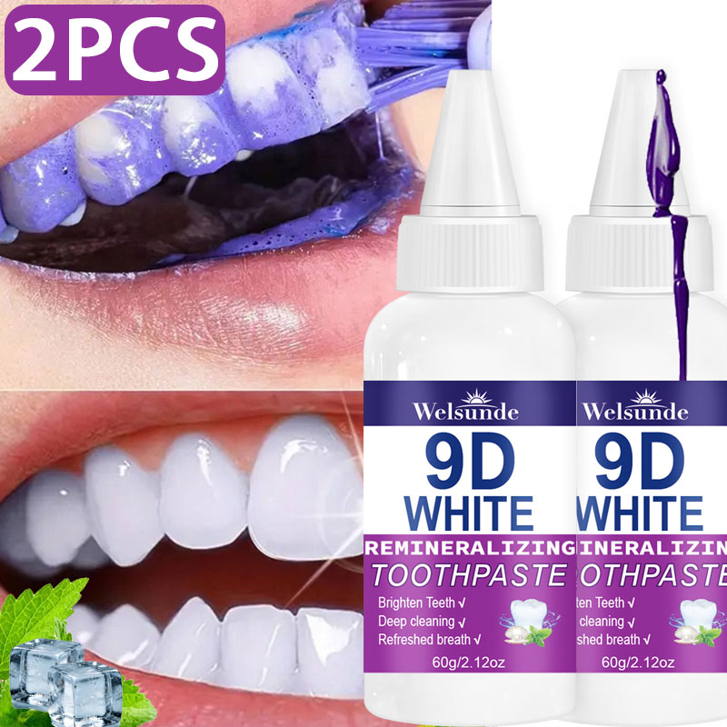 2PCS Whitening Toothpaste for  - огляд і ціна Remineralizing Toothpaste