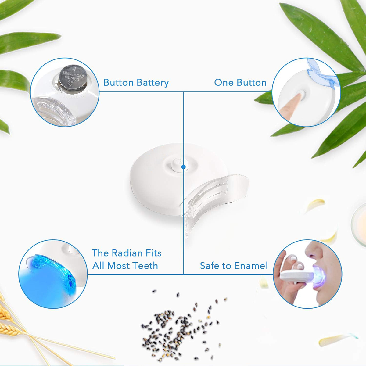 Teeth Whitening Kit - 5X LED L - огляд і ціна Teeth Whitening Near Me