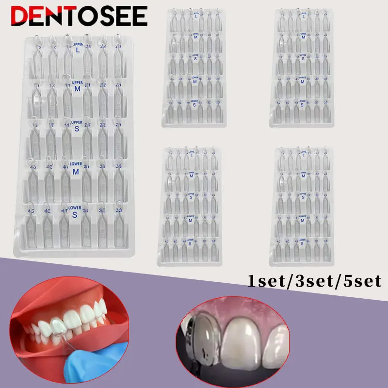 1Set/3Set/5Set Dental Veneer M - огляд і ціна Teeth Whitening Moulds