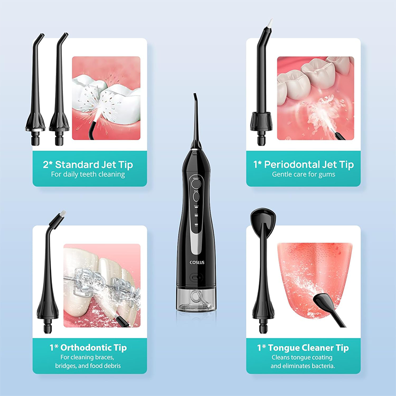 Portable Cordless Turbine Oral - огляд і ціна Water Flosser Cordless