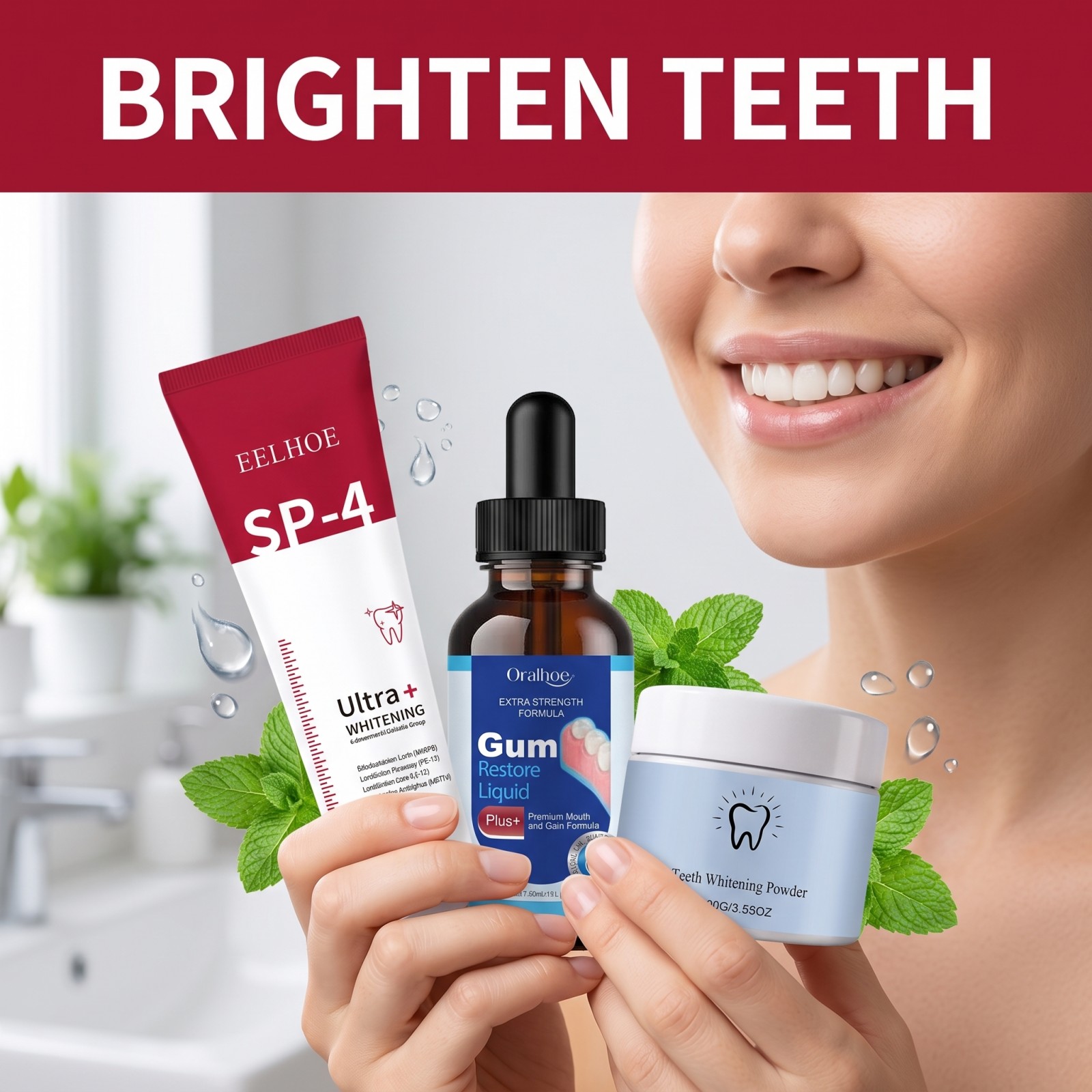 Oral Care Combo Set Whitening  - огляд і ціна Teeth Whitening Near Me