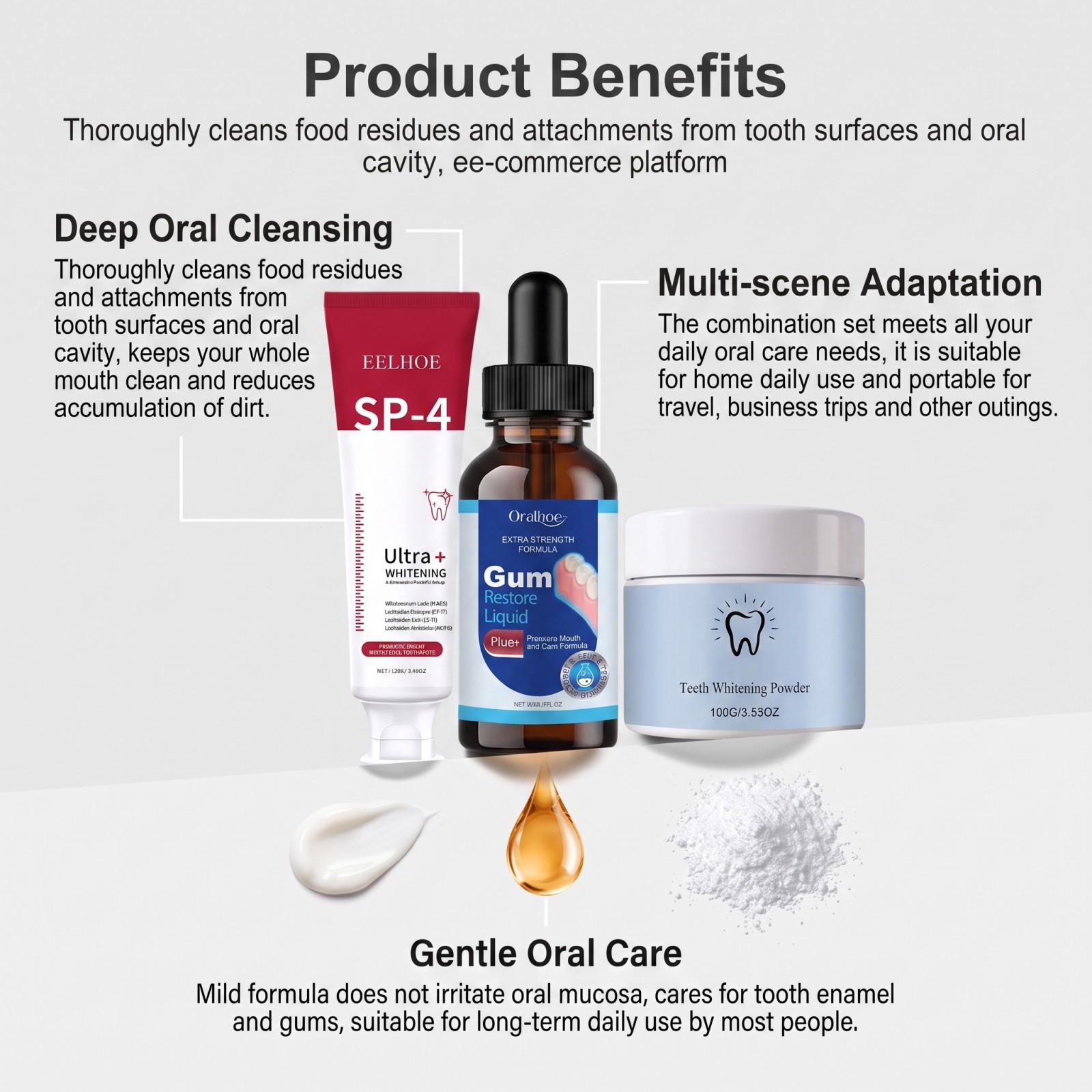 Oral Care Combo Set Whitening  - огляд і ціна Teeth Whitening Near Me