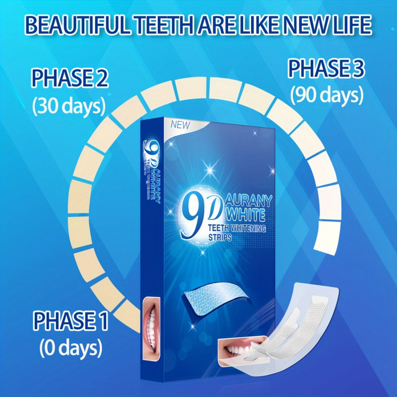 21 Pairs of 9D Aurany White Te - огляд і ціна Teeth Whitening Near Me