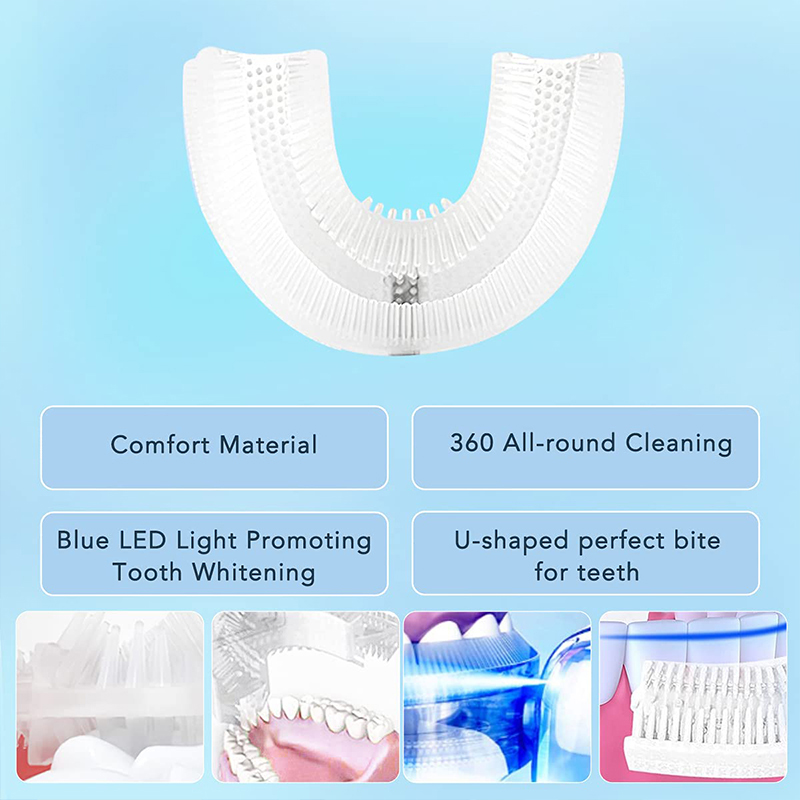 U-Shaped Rechargeable Light Qu - огляд і ціна Teeth Whitening Quick