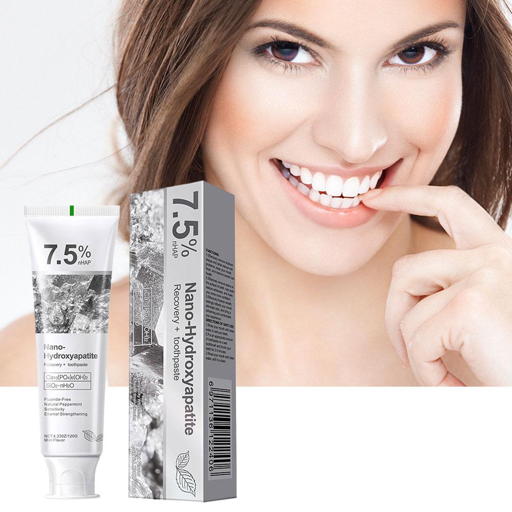 7.5% Nano Hydroxyapatite Tooth - огляд і ціна Remineralizing Toothpaste