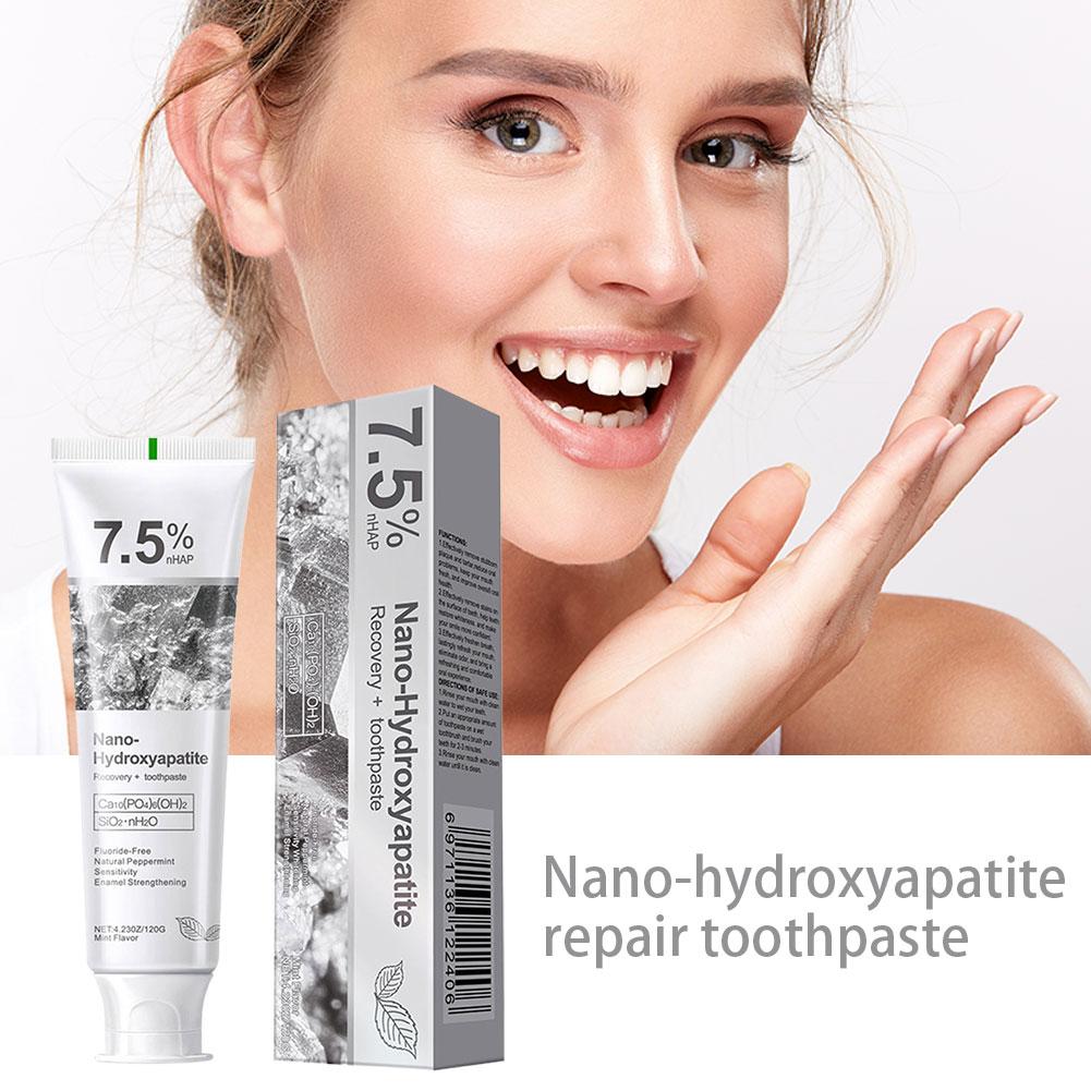 7.5% Nano Hydroxyapatite Tooth - огляд і ціна Remineralizing Toothpaste