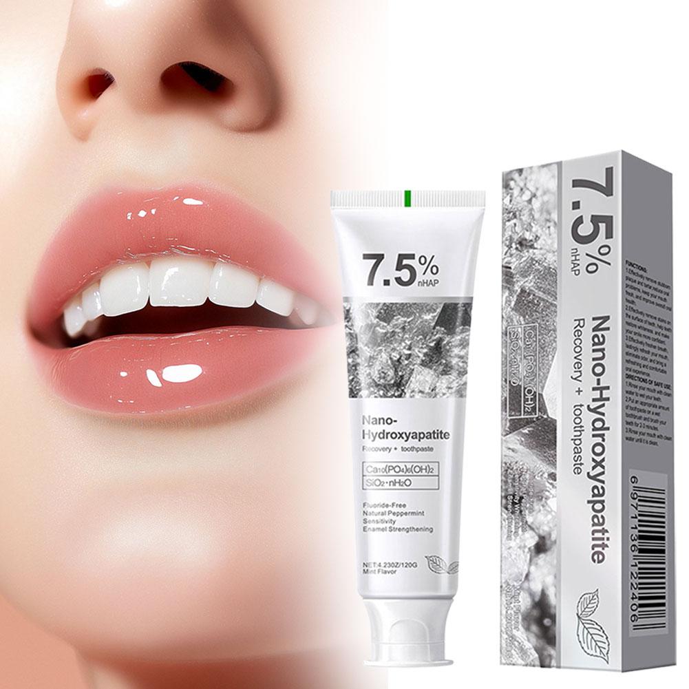 7.5% Nano Hydroxyapatite Tooth - огляд і ціна Remineralizing Toothpaste