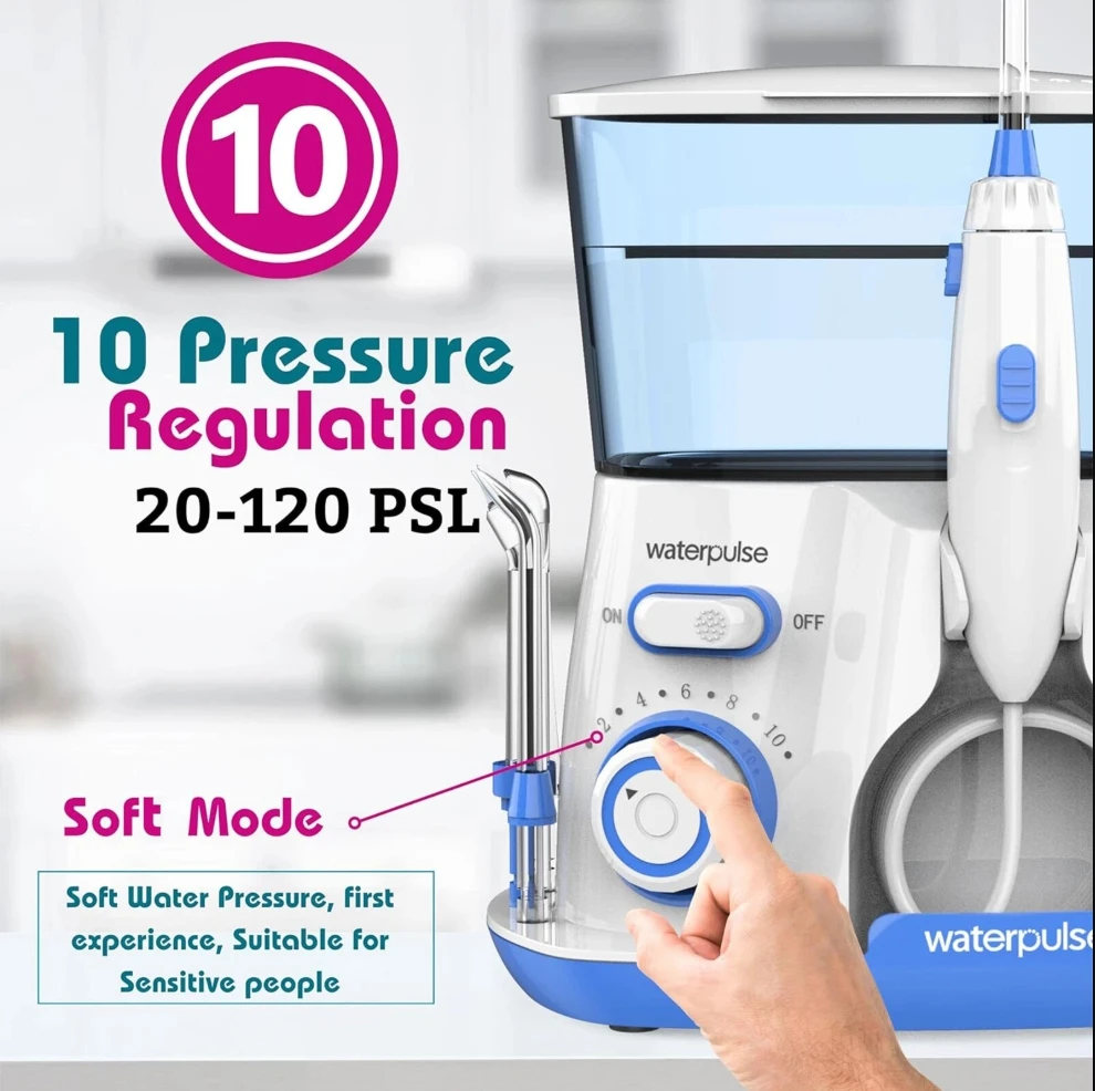 Waterpulse V300 Electric Water - огляд і ціна Water Flosser Cordless