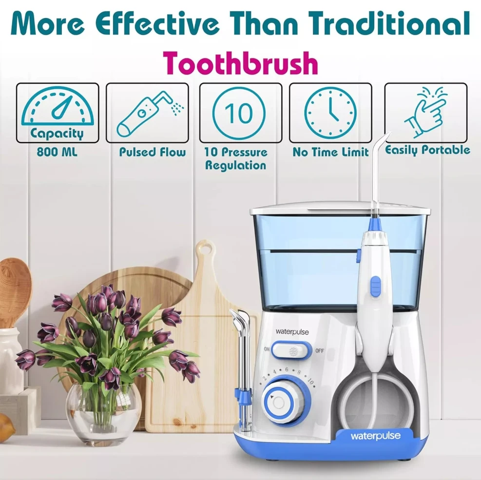 Waterpulse V300 Electric Water - огляд і ціна Water Flosser Cordless