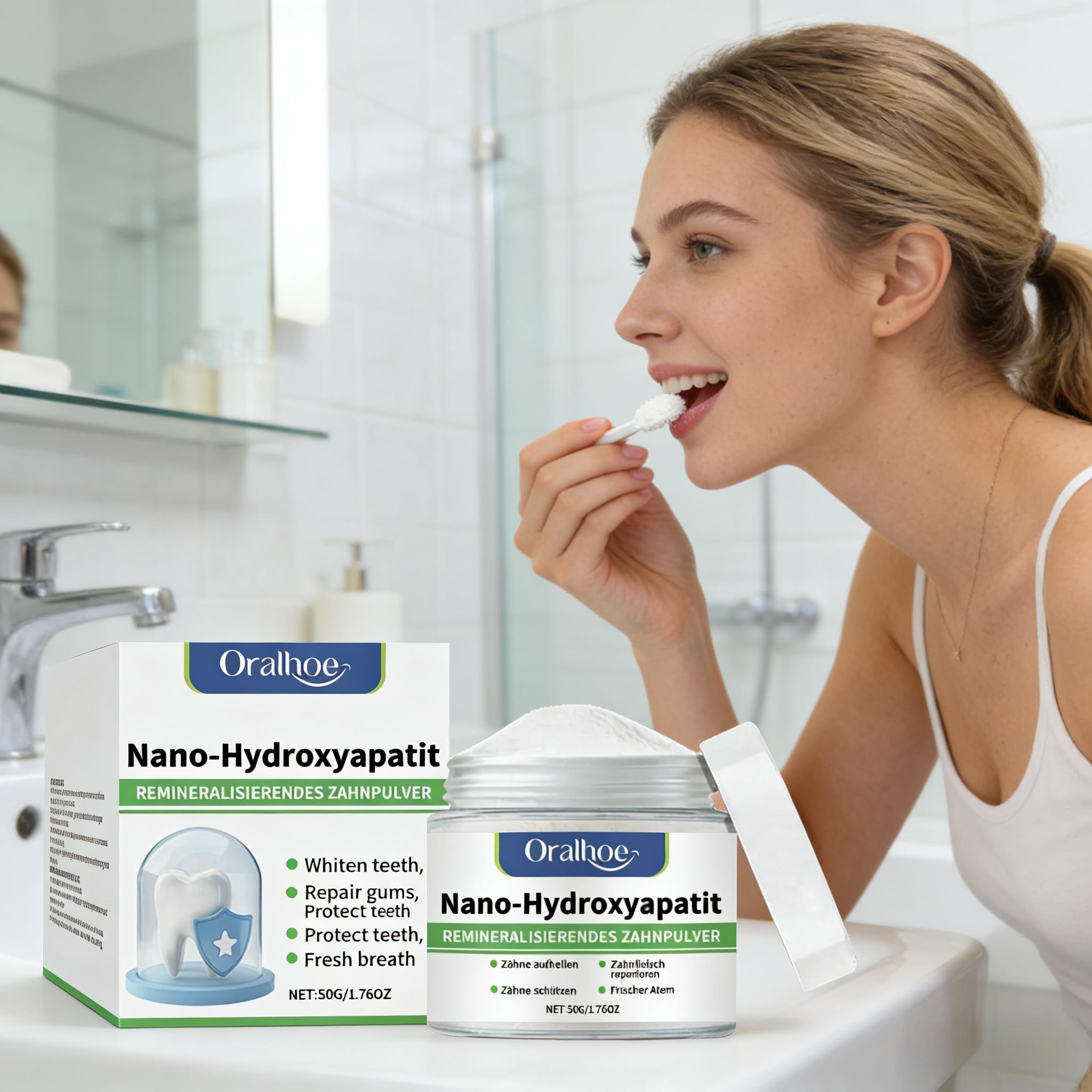Oralhoe Whitening Tooth Powder - огляд і ціна Teeth Whitening Near Me