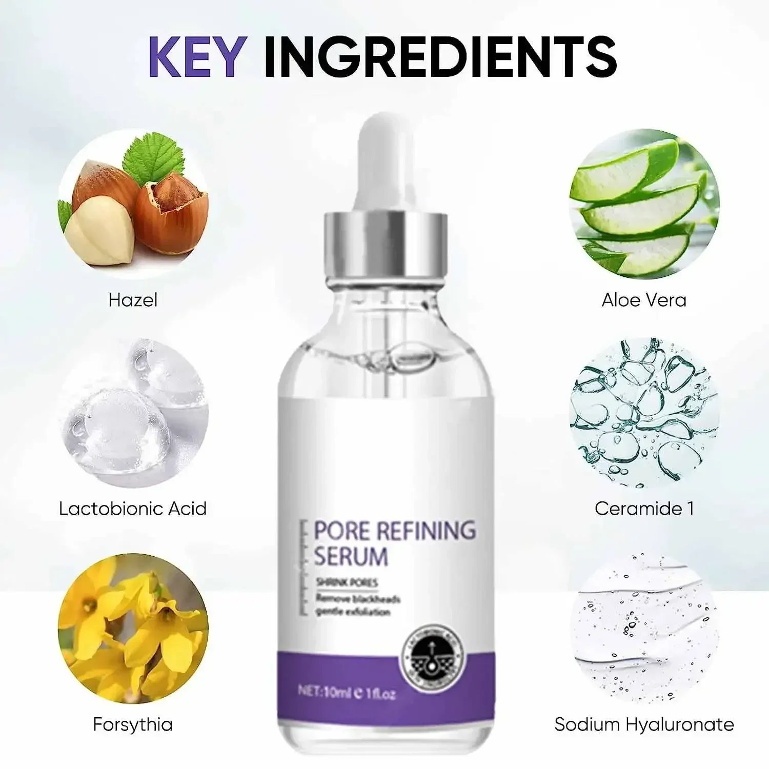 3nd Skin Texture | Pore Refini - огляд і ціна The Ordinary Serum Hyaluronic Acid