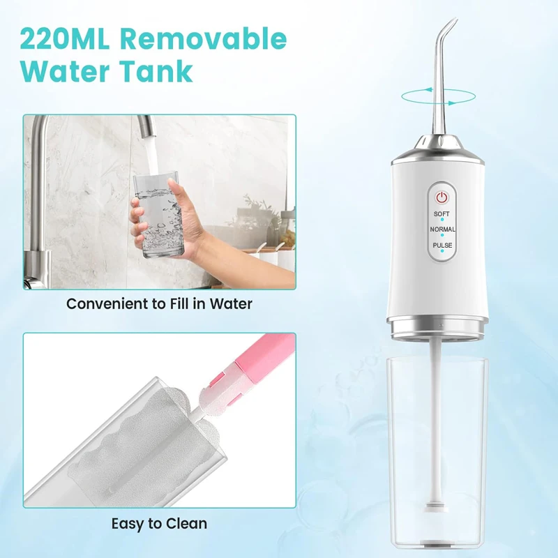 Portable Dental Water Flosser  - огляд і ціна Water Flosser Cordless