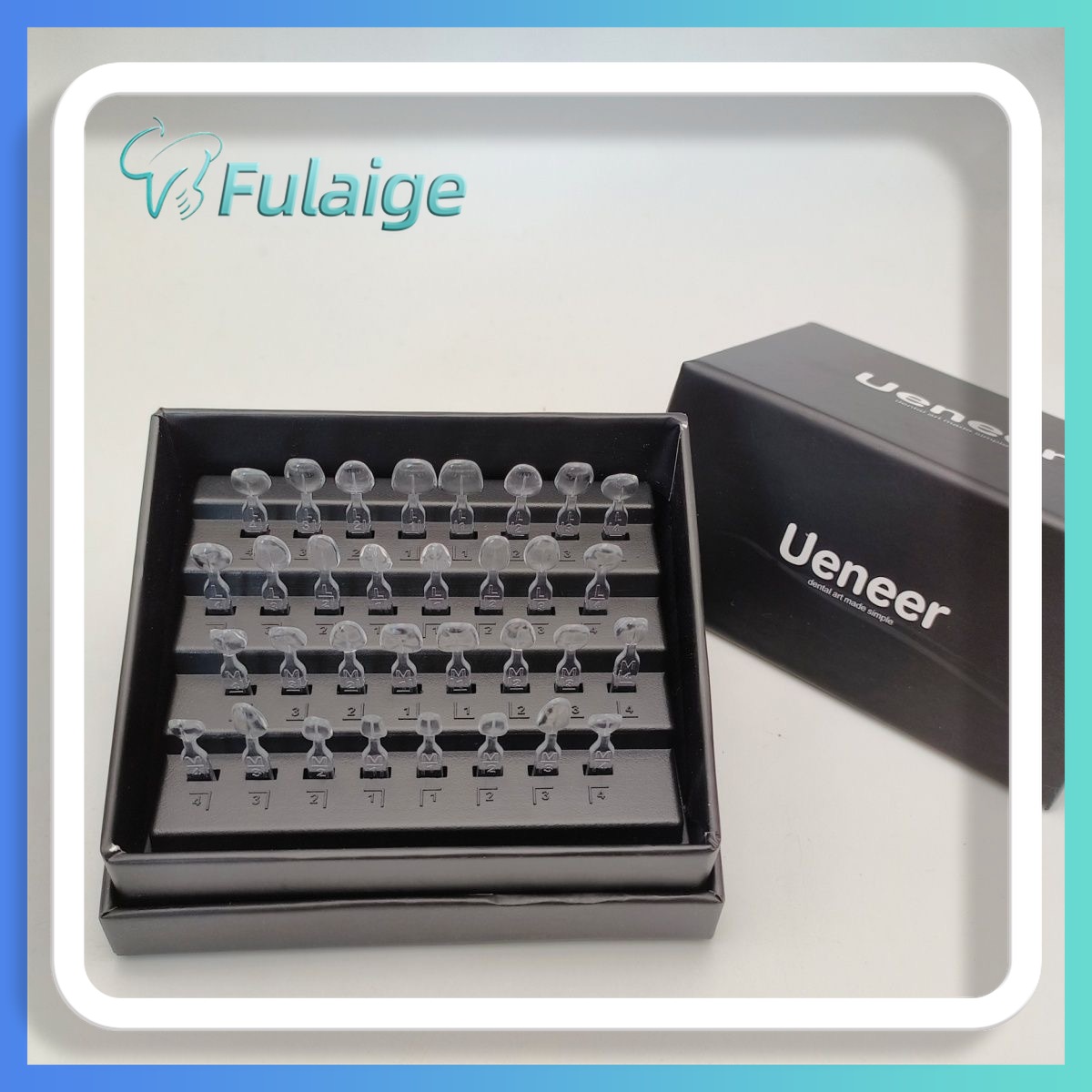 32pcs Press-On Dental Veneer M - огляд і ціна Teeth Whitening Moulds