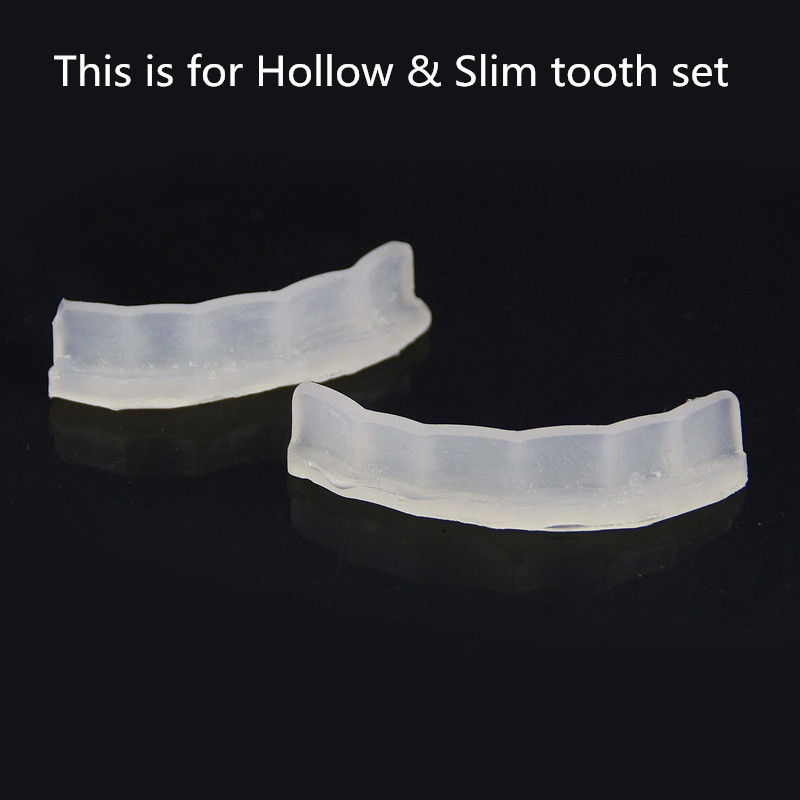 JINAO 2 Pcs Grills Molding Fix - огляд і ціна Teeth Whitening Moulds