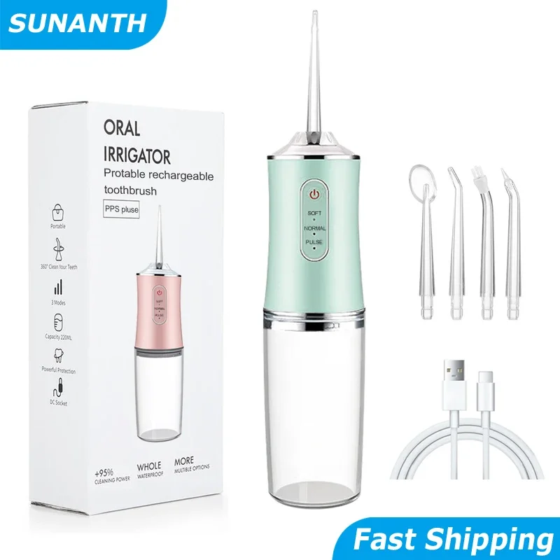 Portable Smart Electric Oral I - огляд і ціна Water Flosser Cordless