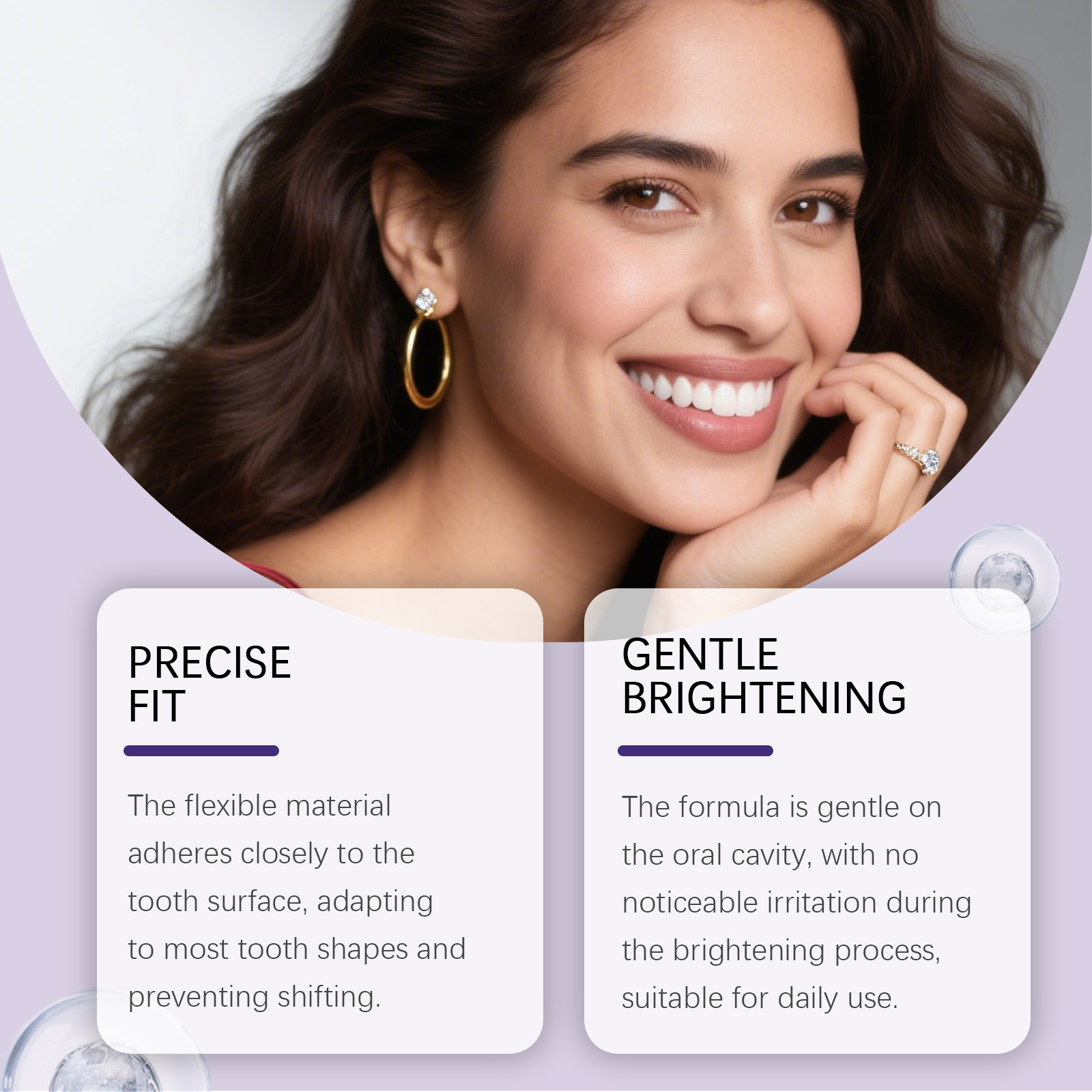 Purple Teeth Whitening Strips  - огляд і ціна Teeth Whitening Quick