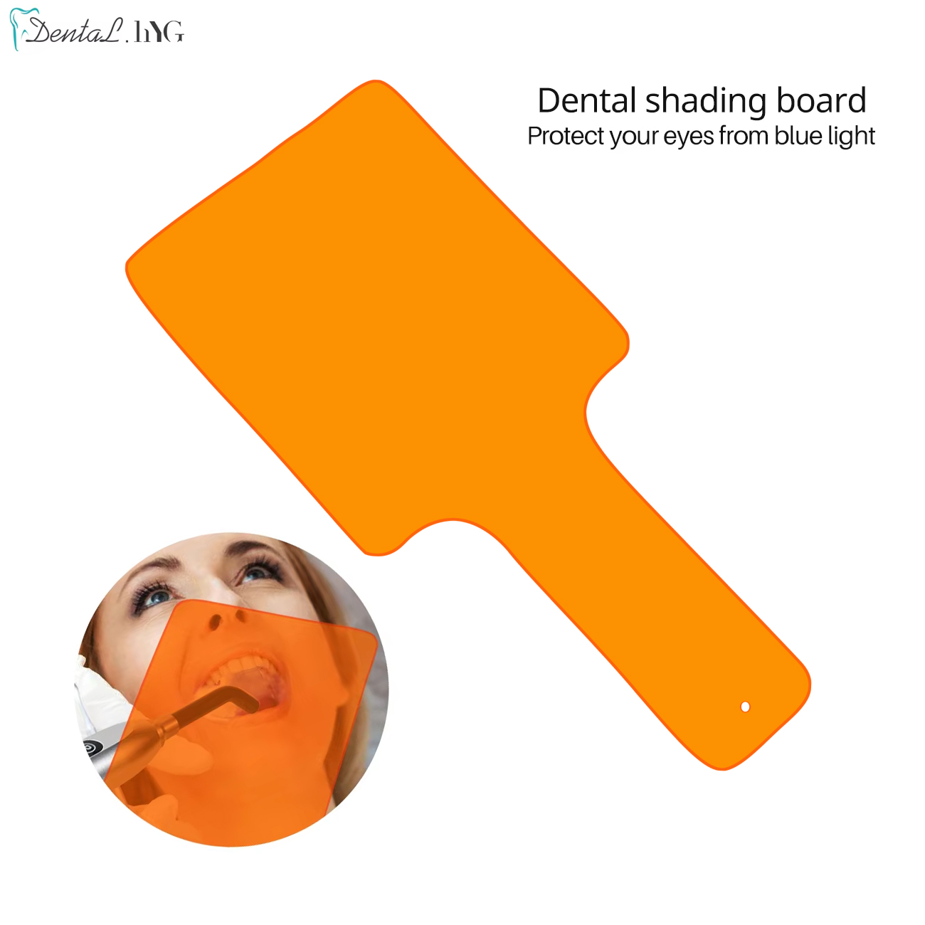 Dental Shield Plate Eye-Protec - огляд і ціна Teeth Whitening Filter
