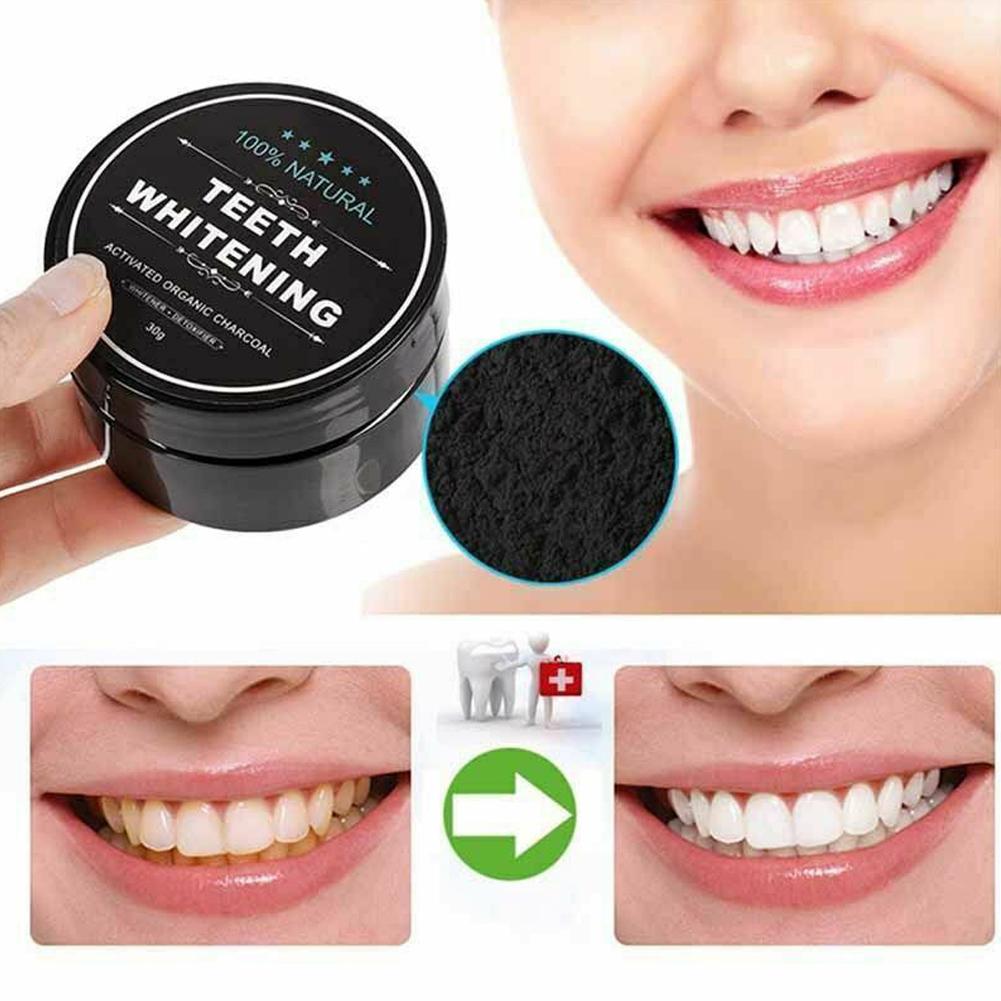 Activated Organic Charcoal Pow - огляд і ціна Teeth Whitening Activated Organic Charcoal