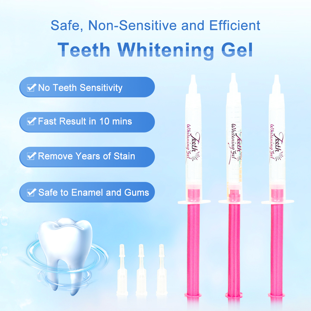 Teeth Whitening Gel Refill Kit - огляд і ціна Teeth Whitening Options