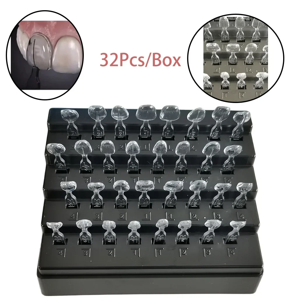 32pcs Dental Veneer Mould Kit  - огляд і ціна Teeth Whitening Moulds