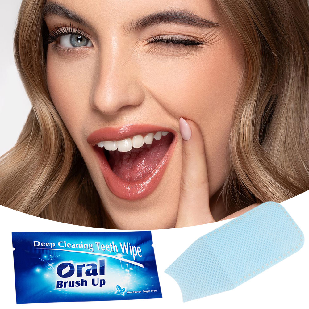 Finger Sleeve Dental-Wipe For  - огляд і ціна Teeth Whitening Quick