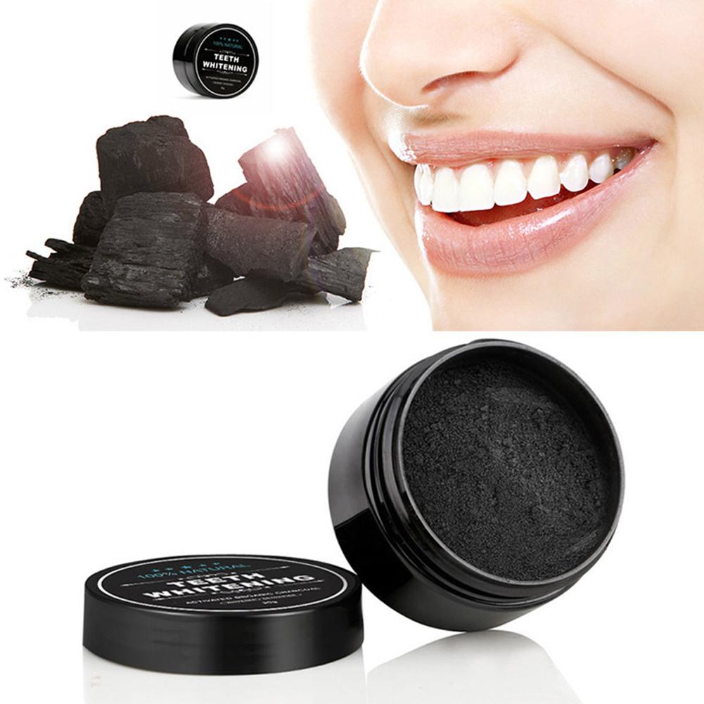Teeth Whitening Powder Natural - огляд і ціна Teeth Whitening Activated Organic Charcoal