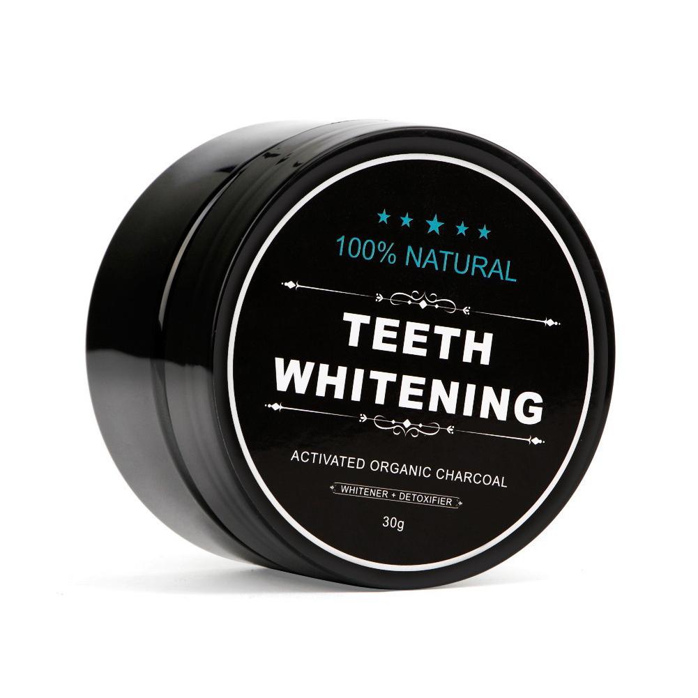 Teeth Whitening Powder Natural - огляд і ціна Teeth Whitening Activated Organic Charcoal